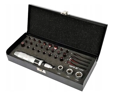 Handschlagschrauber Schlagschrauber Bit-Sortiment Ausdreher 1/2" Satz 32-tlg - Bild 1 von 4