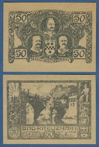 BAD KREUZNACH  50 Pfennig  1917-1918  KASSENFRISCH - Picture 1 of 1