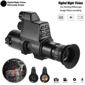 NV4A HD Infrared Night Vision Monocular-4X Zoom Digital Scope for Night Hunting - Picture 1 of 24