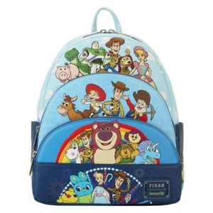 Disney Pixar Story Film Collab Dreifachtasche Mini-Rucksack Loungefly - Bild 1 von 5