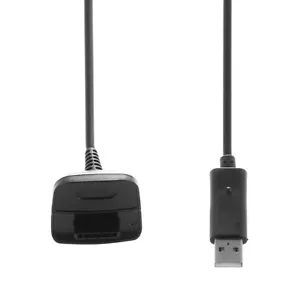 USB Play Charger Charge Cable Cord For Xbox 360 Console Wireless Game Controller - Picture 1 of 4
