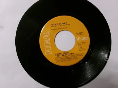 Floyd Cramer 45-Leaving on a Jet Plane/Theme from Two-Twenty-Two- RCA Victor-VG+ - Image 1 of 2