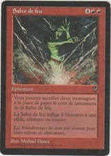 ► magic-style ◄ mtg-fireblast/burst of fire-French visions-played