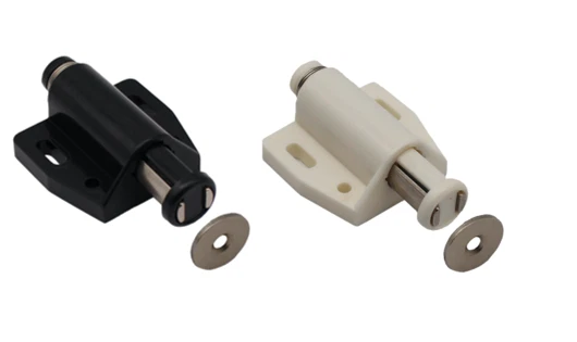 Single Magnetic Push To Release Cupboard Catch Pressure Release Open Wardrobe - Image 1 of 1