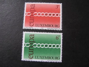 Luxembourg Stamp Europa Set Scott # 500-501 Never Hinged Unused - Picture 1 of 4