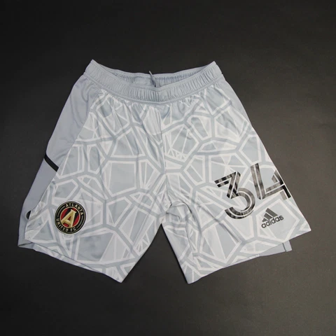 Atlanta United adidas Game Shorts Men's Gray New Cover