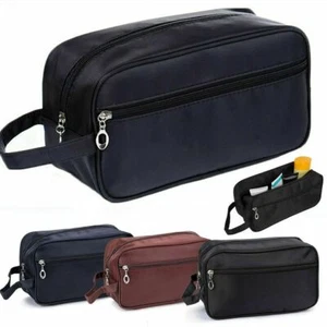 Travel Toiletry Bag Dopp Kit for Men & Women Cosmetics Makeup Shaving Organizer - Picture 1 of 12