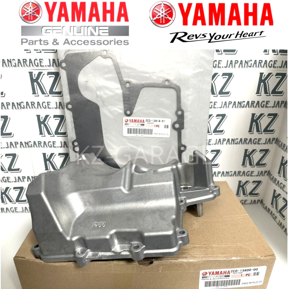 YAMAHA 2006 - 2020 YZF-R6 YZFR6 GENUINE OEM OIL PAN W/ GASKET STRAINER COVER NEW Foto 1 de 4