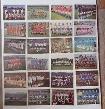 Coupe du monde football 1982 Espagne Carte postale Monty gum équipe au choix