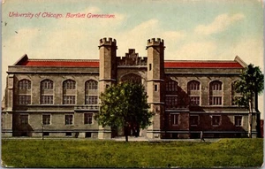 Chicago, IL University of Chicago Bartlett Gymnasium Postcard - Picture 1 of 2