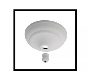 Monte Carlo Fan Co. Bowl Cap for Light - Textured White - MC97TW - Picture 1 of 3