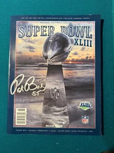 Pittsburgh Steelers - Patrick Baily Autograph Super Bowl XLIII program Auto, 43 - Picture 1 of 1