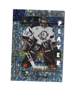 1997-98 Pinnacle Be A Player PRISMATIC Die-Cut Auto Steve Shields #233 RC /100 - Picture 1 of 2