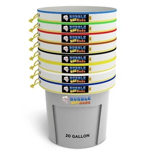 Luftpolsterbeutel BUBBLEBAGDUDE 20 GAL - 8 Beutel Kit alle Mesh Luftblasen Haschbeutel Extraktor - Bild 1 von 8