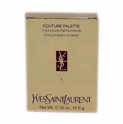 YSL COUTURE PALETTE 5-COLOR READY TO WEAR 0.18 OZ/5 G #1 NIB-YSL74224 - Image 1 of 2