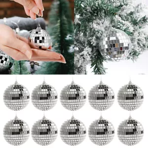 6x Mirror Disco Ball 3-7cm Silver Disco Ball DJ Lighting Party Dance Stage Light - Picture 1 of 18