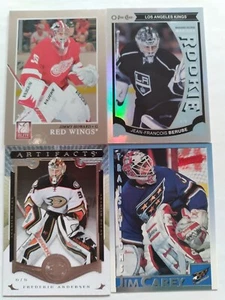 Lot of (12) Various Goalie Hockey Cards - Picture 1 of 3
