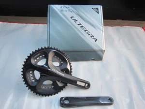 Shimano Ultegra 172.5 34/50 rings crankset NEW glossy grey - Picture 1 of 5