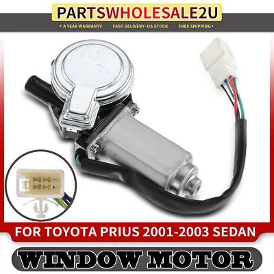 Motor elevador ventana delantera izquierda con 5 pines para Toyota Prius 2001 2002 2003 8572047030 Foto 1 de 4