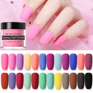 Polvo de inmersión 19 activador Dip Glitter Kit Colores Starter Polvo Set con uñas✹ - Imagen 1 de 43