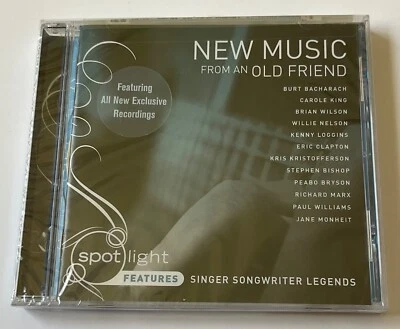New Music From An Old Friend SEALED CD (Small Case Crack) Two BRIAN WILSON Songs - Image 1 of 2