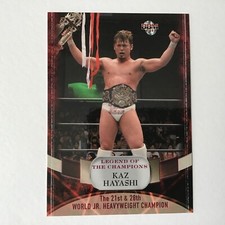 BBM Wrestling Card 2011 Kaz Hayashi All Japan Pro Wrestling No.77