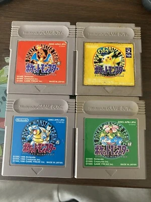 Pocket Monsters Red/ Blue/ Green/ Yellow Versions Japanese  - Image 1 of 4
