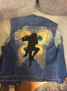 Jethro Tull Ian Anderson Aqualung Jeansweste Levis Jeansvest Gr L Jeans Weste - Bild 1 von 3