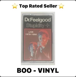 Dr Feelgood ~ Stupidity + ~ Cassette Tape Rock EX / EX Condition - Picture 1 of 6