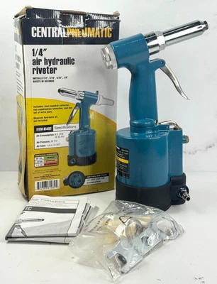 Novo/Aberto - Caixa Rebite Hidráulico de Ar Central Pneumático 1/4" - Imagem 1 de 4