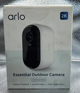 NEW Arlo Essential Indoor Outdoor Wireless Security 2nd Gen Camera VMC3050 - Picture 1 of 6