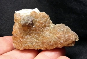 2" FLUORIT mit Calcite aus Chihuahua, Mexiko  - Bild 1 von 7