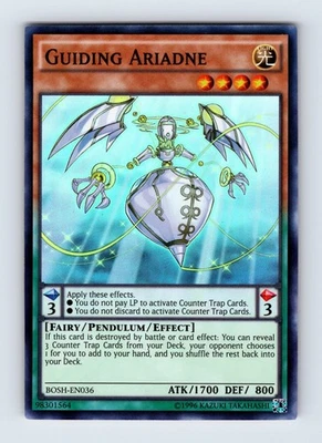 Guiding Ariadne Super Rare Breakers of Shadow BOSH-EN036 NM/LP - Image 1 of 2