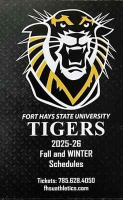 2025-2026 FORT HAYS STATE TIGERS Schedule 🏀 College Basketball Sked COOL‼️ FB - Image 1 of 4