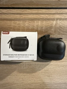 For Insta360 GO 3/3S Black Thumb Camera Storage Bag Portable Case - Picture 1 of 3