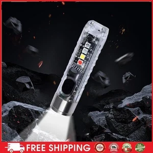 Magnet Work Light Waterproof Keychain Flashlight for Hiking Running Repairing - Picture 1 of 21