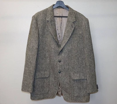 Blazer 40R Harris Tweed Orvis vintage años 80 para hombre - parche en el codo hecho en inglés Foto 1 de 4