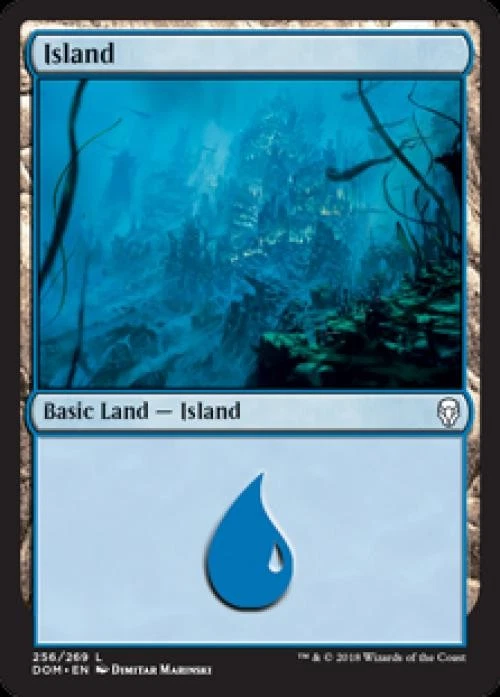Island (256) - Near Mint MTG Dominaria - Image 1 of 1