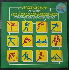 BBC records - Action Reply - VG+ vinyl LP UK Compilation Sports Themes 1982 - Picture 1 of 5