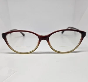 Modern Compliment Wine Fade Eyeglasses FRAMES ONLY 53-16-135 mm - Picture 1 of 14
