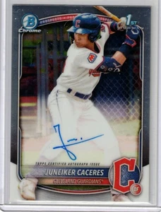 Bowman 2025 cromo Juneiker Cáceres auto radiocontrol 1st Bowman Guardianes - Imagen 1 de 1