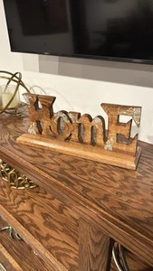 Wooden Home Sign  - Picture 1 of 1
