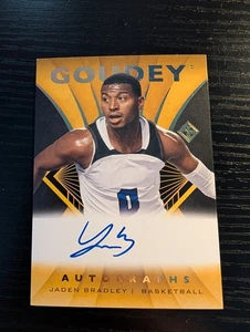 2023 Upper Deck Goodwin Champions Goudey Auto Jaden Bradley #GA-JB Auto - Bild 1 von 1