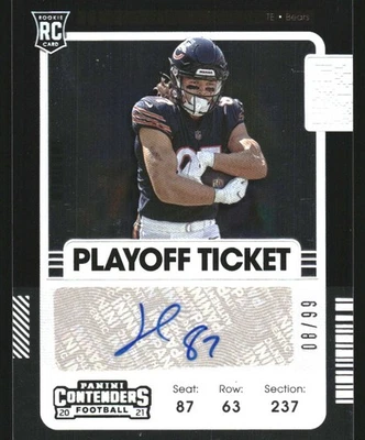 2021 Panini Contenders Playoff Ticket #284A Jesper Horsted Auto /99 - Image 1 of 2