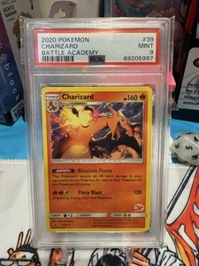 2020 POKEMON BATTLE ACADEMY #39 CHARIZARD PSA 9 - Picture 1 of 2