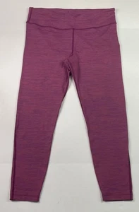 Women's Outdoor Voices Pink Striped Stretch Active Leggings Sz. XL A22-56 - Picture 1 of 7