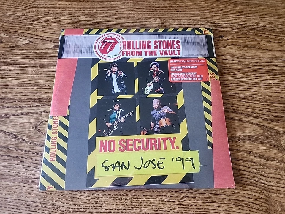 The Rolling Stones sealed "No Security. San Jose '99" 2018 USA three Lp live set - Image 1 of 4