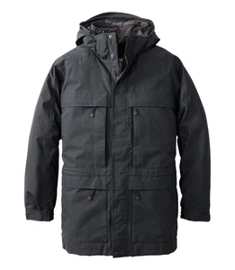 Men’s Maine Warden’s 3-in-1 Parka With GORE-TEX. SIZE L BLACK PRE-OWNED L.L.Bean - Picture 1 of 20