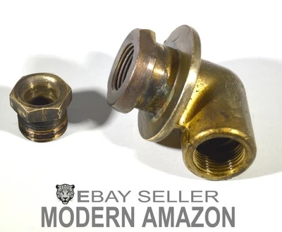 Codo de latón Jaguar XJS PARA TUBO DE RETORNO DE COMBUSTIBLE C41770 OEM ¡PIEZA DIFÍCIL DE ENCONTRAR! Foto 1 de 4