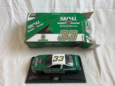 RARE Error – Ken Schrader #33 Skoal Bandit 1:18 Revell Monte Carlo w/Upside Down - Image 1 of 4